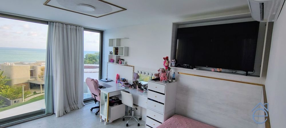 Casa alto padrão, vista mar espetacular, 1105,28m2, Condomínio Horizonte Fênix - Foto 16