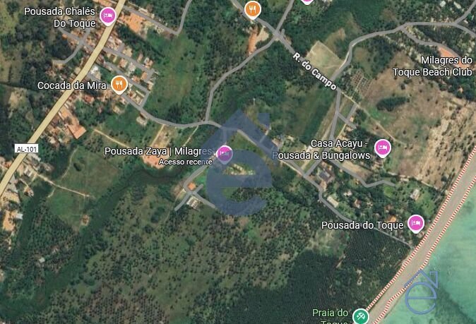 Terreno em área litoranea de São Miguel dos Milagres, Alagoas, 5.850m2 - Foto 2